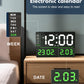 AYRELY® 16" LED Large Digital Wall Alarm Clock with Digital Calendar (Green)