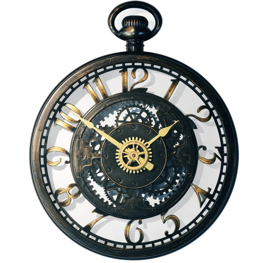 AYRELY® 13 Inch Large Steampunk Decorative Wall Clock