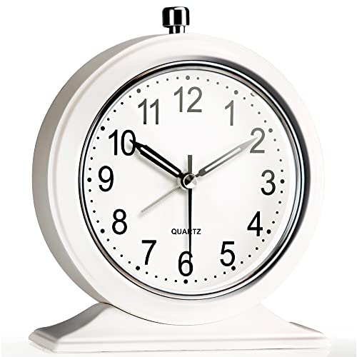 AYRELY® 4-inch Metal Alarm Clock